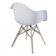 country style chair Modway Furniture Dining Chairs White