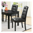 small chairs for dining table Modway Furniture Dining Chairs Black
