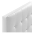 bed headboard padding design Modway Furniture Headboards White