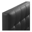 high headboard queen bed Modway Furniture Headboards Black