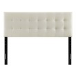 twin size headboard and footboard Modway Furniture Headboards Ivory