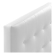 queen bed headboard size Modway Furniture Headboards White