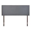 twin bed tufted headboard Modway Furniture Headboards Headboards and Footboards Smoke