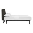 queen tufted headboard and frame Modway Furniture Beds Cappuccino Brown