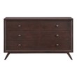 double chest dresser Modway Furniture Case Goods Cappuccino