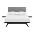 ikea twin bed with storage Modway Furniture Bedroom Sets Cappuccino Gray