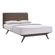 platform bed frame Modway Furniture Bedroom Sets Cappuccino Brown