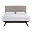 black twin platform bed Modway Furniture Beds Cappuccino Gray