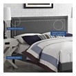 upholstered bed head Modway Furniture Headboards Headboards and Footboards Gray