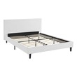twin simple bed frame Modway Furniture Beds White
