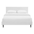 twin simple bed frame Modway Furniture Beds Beds White