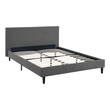 a twin bed Modway Furniture Beds Gray