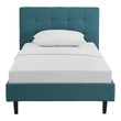 king storage bed frame with headboard Modway Furniture Beds Teal