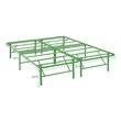 king size bed with storage headboard Modway Furniture Beds Green