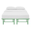 ikea twin bed with mattress Modway Furniture Beds Green