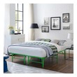 ikea twin bed with mattress Modway Furniture Beds Green