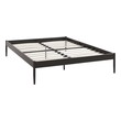 king bed frame with storage Modway Furniture Beds Brown