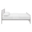 king size platform bed Modway Furniture Beds Gray