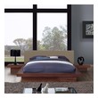 twin bed frame price Modway Furniture Bedroom Sets Beds Walnut Latte