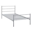 queen size platform bedframe Modway Furniture Beds Gray