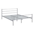 king size bed frame with storage drawers Modway Furniture Beds Gray