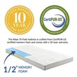 single high density foam mattress Modway Furniture Tri-Fold