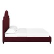 twin xl bed frame with drawers Modway Furniture Beds Maroon