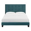 low profile twin bed frame Modway Furniture Beds Sea Blue