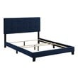 ikea queen platform bed Modway Furniture Beds Beds Midnight Blue