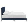 ikea queen platform bed Modway Furniture Beds Beds Midnight Blue