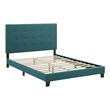 king bed wood and upholstered Modway Furniture Beds Teal