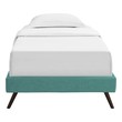 brown bed Modway Furniture Beds Beds Teal