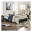 grey upholstered king bed with storage Modway Furniture Beds Azure