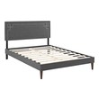 cool twin bed frames Modway Furniture Beds Beds Gray
