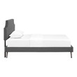 twin bed frame with drawers Modway Furniture Beds Gray