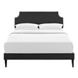 full size platform storage bed with headboard Modway Furniture Beds Black
