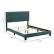 twin box spring price Modway Furniture Beds Teal