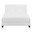 gray bed frame queen Modway Furniture Beds White