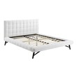 twin bed box frame Modway Furniture Beds White