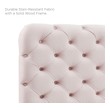 quilted headboard cover Modway Furniture Headboards Pink