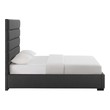 box bed frame queen Modway Furniture Beds Gray