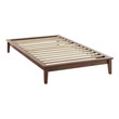white twin bed set Modway Furniture Beds Walnut