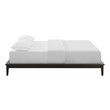 queen bed frame high off floor Modway Furniture Beds Cappuccino