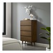 pine double dresser Modway Furniture Case Goods Chestnut