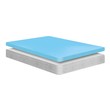 cool gel mattress full size Modway Furniture King White