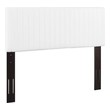 metal frame full size bed frame with headboard Modway Furniture Headboards White