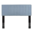 full size bed with lights in headboard Modway Furniture Headboards Light Blue