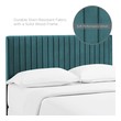 single bed with cushioned headboard Modway Furniture Headboards Teal