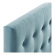 fabric headboard Modway Furniture Headboards Light Blue