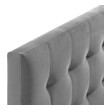design bedframe Modway Furniture Headboards Gray